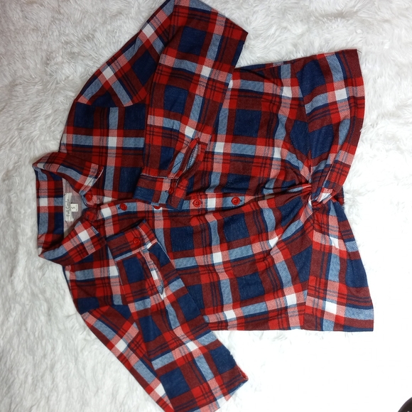 Full Circle Plaid Shirt - Picture 1 of 7
